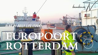 Vlog #1 EUROPOORT ROTTERDAM | bambinoeTV