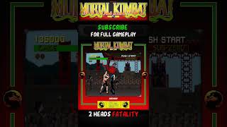 2 heads fatality glitch #mortalkombat #mk1 #mortalkombat1 #retrogaming #fatality #glitch #arcade