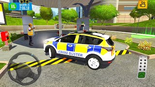 Police Patrol Car Drive On Multi Floor Parking Sim #15 - Android Gameplay