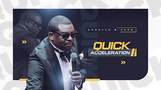 SUNDAY SERVICE: QUICK ACCELERATION