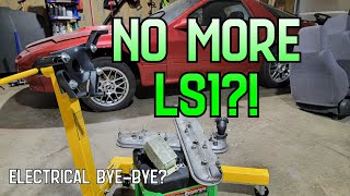 LS1 Comes Off the Stand?! + Wire Harness Problems!