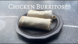 Chicken Burritos on the Blackstone Griddle