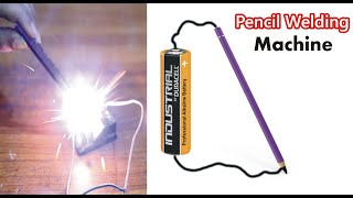 How to make a simple pencil welding machine at home-Make Pencil Welding -Diy 12V Welding Machine