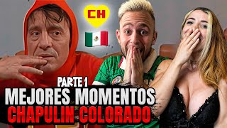 ESPAÑOLES REACCIONAN al CHAPULIN COLORADO - MEJORES MOMENTOS - PARTE 1