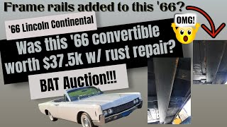 1966 Lincoln Continental Convertible - WOULD YOU BUY THIS VERT!?!