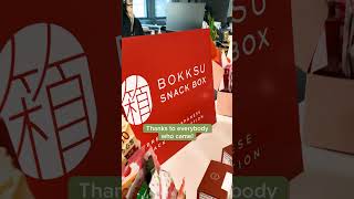 Bokksu Snacks and Sake Tasting! #shorts