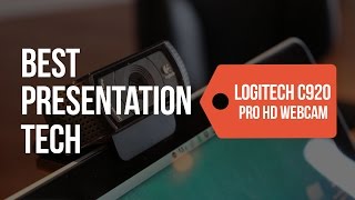 Best Presentation Tech: Logitech C920 Pro HD Webcam