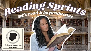 Reading Sprints 🩵 Historical Romance Readathon // The Final Stretch!!