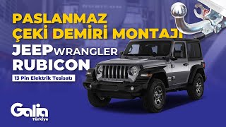 Jeep Wrangler Rubicon Çeki Demiri Montajı