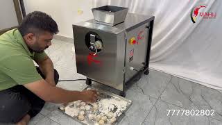 Effortless Dough Balls: Automatic Blade-Style Dough Cutter Machine | Save Time & Money |