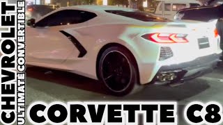 CORVETTE C8 LT2 TARGA TOP [4K] 6.2L V8 Super Cars American Muscle Cars | Corvette Stingray C8 Coupe