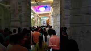 प्रेम मंदिर के अंदर का अद्भुत नजारा #premmandirvrindavan #shorts #mathura