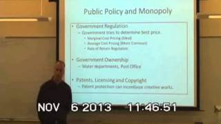 NEIU ECON Lecture Series 3 (Part 7): REGULATION