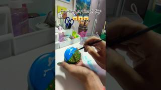 Painting on Bottle Cap#art #painting #wastematerialcraft #trending #youtubeshorts #shorts #diy #like