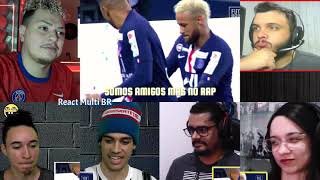 React Multi - Neymar vs Mbappé | BATALHA DE RAP ( FutRap / FutParódias )