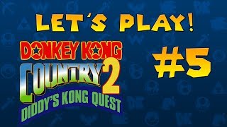 Let's Play: Donkey Kong Country 2 - Part 5: Snake