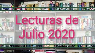 Mis lecturas de Julio 2020