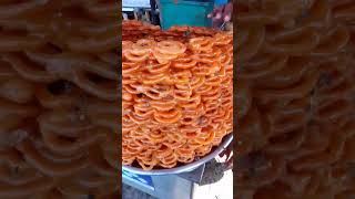 How to make jalebi 😍 Bangladeshi street Food #shorts #short #jalebirecipe