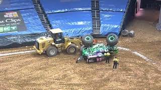 Grave Digger Monster Jam accident 2023 😫😱❤️