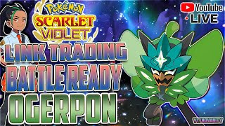 🔴 LIVE LINK TRADING OGERPON "PKMN SCARLET & VIOLET"