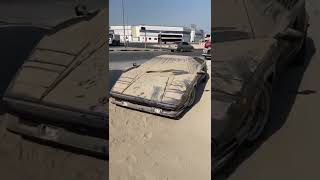 Abandoned Countach In Dubai💔