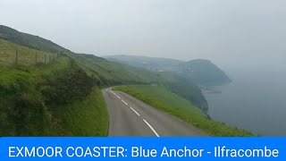 🇬🇧 BUS JOURNEY | First Buses of Somerset EXMOOR COASTER: Blue Anchor ➔ Ilfracombe