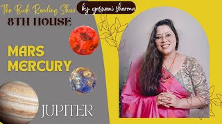 8th house| MARS| MERCURY |JUPITER| LAal Kitab| Book Reading|Ojasastrojyot