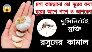 ঘরে তো দূরের কথা ঘরের আশে পাশেও একটা মশা খুঁজে বের করতে পারবেন না এই ঘরোয়া রেমেডি দিয়ে দেখো