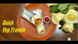 Veg Frankie - Easy receipe!!