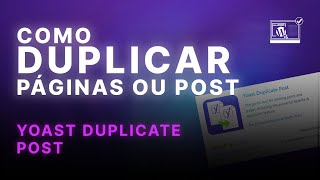 Duplicar Páginas ou Post no WordPress - O Site Certo #SHORTS