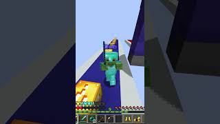 Luck block race!  #minecraft #minecraftgameplay #gaming