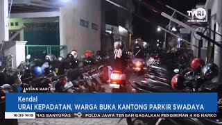 Urai Kepadatan, Warga Buka Kantong Parkir Swadaya