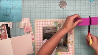 Scrapbook Process: So Very Whoa // Follow a Sketch Friday Post It Edition // Never Ending Kit