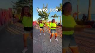 SWISS BOY - Dj Rowel Remix | Dance Trend | Zumba | Full Vid on YouTube #shorts  #dance #zumba #trend