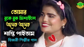 তোমার বুকে বুক মিশাইলে শান্তি পাইতাম মনে | হিজরী শিল্পী /বিচ্ছেদ গান |nazmul Baul media HD