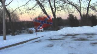 GHOST APPARITION FLAG CAUGHT ON TAPE BY SWEDISH TOURIST