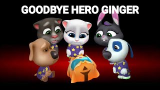 GOODBYE HERO GINGER - My Talking Tom Friends - Talking Tom Hero Dash 260624 #1