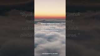 Banyak bersyukur dan ikhtiar#cintasholawat #quranul_karim #katakatabijak #motivasi #cintaulama