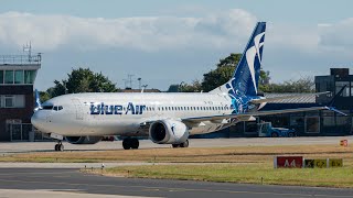 ✈ First 737 MAX Visit! Blue Air 737 MAX8 Departure from London Southend Airport!