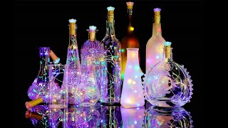 Isyunen Wine Bottle Lights 10 Pack Led Cork Lights