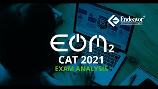 Endeavor Open Mock CAT 2021 part2 | EOM 2 | Endeavor Careers