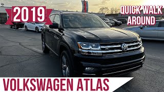 WALK-AROUND: Pre-Owned 2019 Volkswagen Atlas SE R-Line Stock#- B1301A