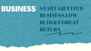 Gift basket business Low Budget  business idea with Great return#giftbaskets