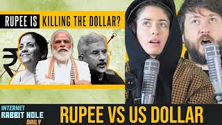 Rupee Vs Dollar War | How RBI's STRATEGY will KILL US DOLLAR dominance | irh daily REACTION!