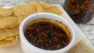 Salsa de chiles secos para botanear. No es #macha No pica