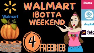 Walmart Deals 10/24/24: Walmart Ibotta Haul: FREEBIES AND MONEY MAKERS 🤑💰