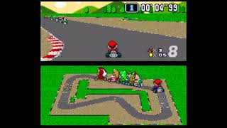 Super Mario Kart (SNES)- Gameplay