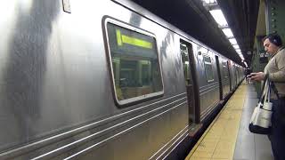 MTA Subways - Pullman Standard R46 #5630 on the (R) at Lexington Avenue/59th Street (2016 Video)