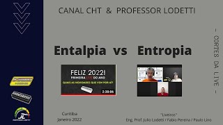 Tema 01 - Entalpia vs Entropia. O que é isso nos motores? Prof. Lodetti e Canal CHT