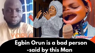 Egbin Orun is a bad person - Said by this man | share this video